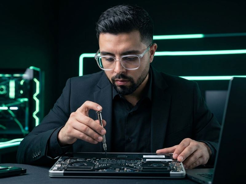 Diagnóstico técnico y reparación de notebooks en Valparaíso